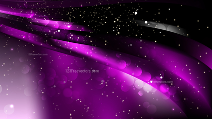 Abstract Cool Purple Bokeh Lights Background Image