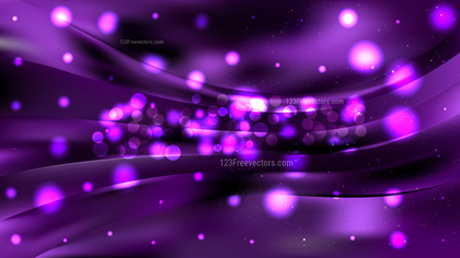 Abstract Cool Purple Blur Lights Background Image