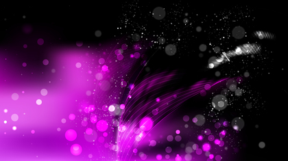 Abstract Cool Purple Bokeh Defocused Lights Background Image