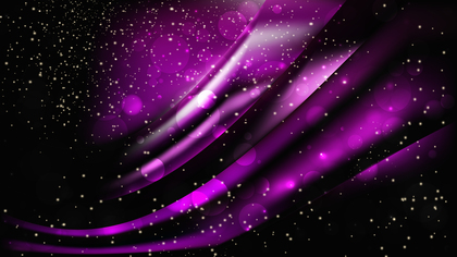 Abstract Cool Purple Defocused Lights Background Image