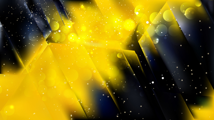 Abstract Cool Yellow Bokeh Defocused Lights Background Image