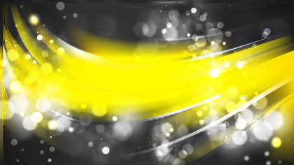 Abstract Cool Yellow Lights Background Image