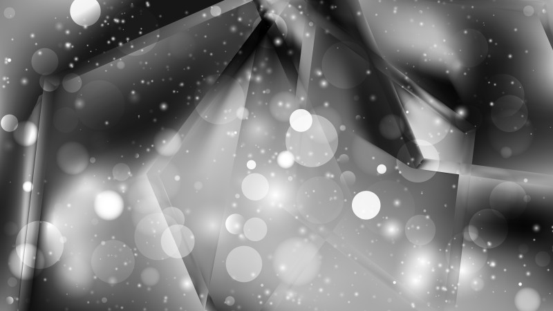 Abstract Dark Grey Blurred Bokeh Background Design