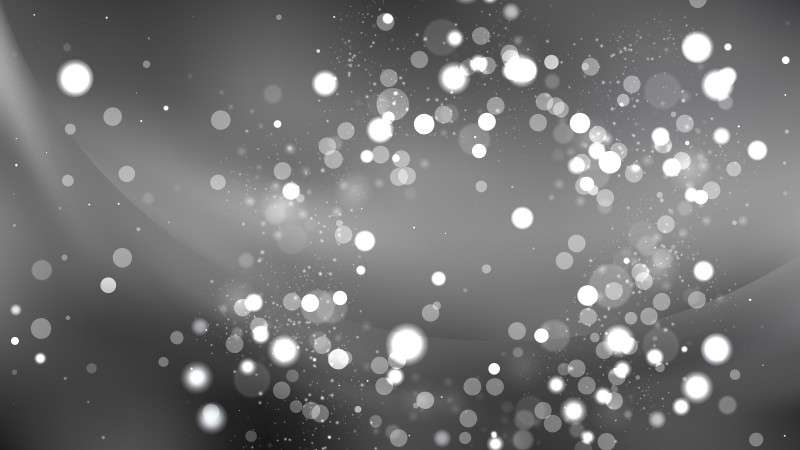Abstract Dark Grey Blur Lights Background