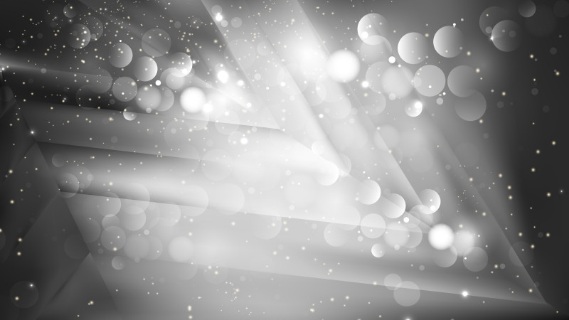 Abstract Dark Grey Blur Lights Background