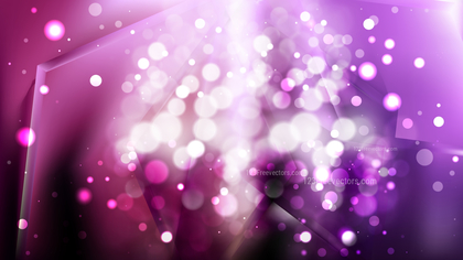Abstract Dark Purple Bokeh Lights Background Vector