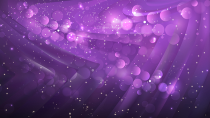 Abstract Dark Purple Blurred Lights Background Vector