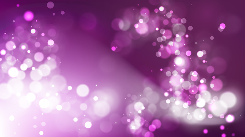 Abstract Dark Purple Blurry Lights Background Vector