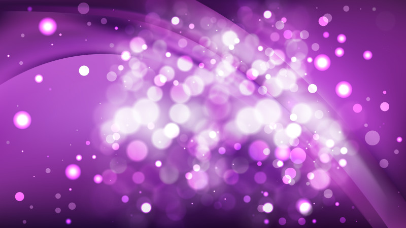 Abstract Dark Purple Blurred Lights Background Vector