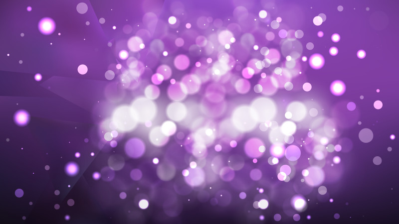 Abstract Dark Purple Blurry Lights Background Vector