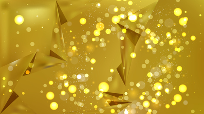 Abstract Gold Lights Background Vector