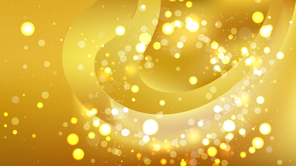 Abstract Gold Bokeh Defocused Lights Background Vector