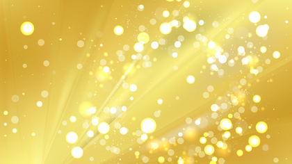 Abstract Gold Blurry Lights Background