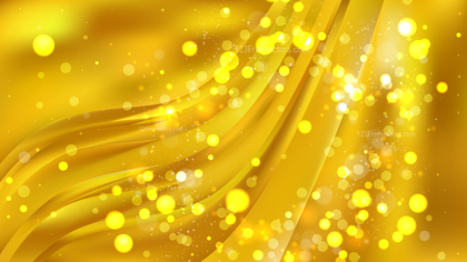 Abstract Gold Bokeh Lights Background Image