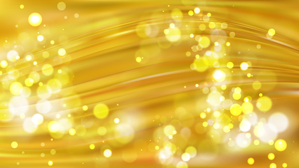 Abstract Gold Blurred Lights Background Image