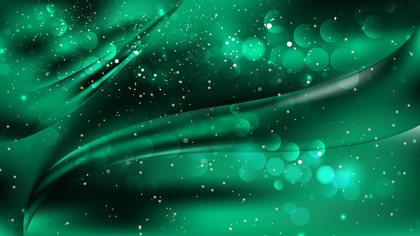 Abstract Green and Black Blur Lights Background Design