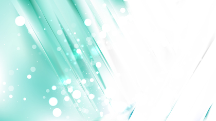 Abstract Green and White Bokeh Background Vector