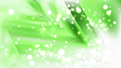 Abstract Green and White Defocused Background Vector