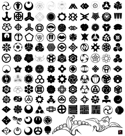 Free Japanese Traditional Elements Vector Set