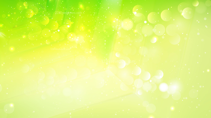 Abstract Green and Yellow Bokeh Defocused Lights Background Image