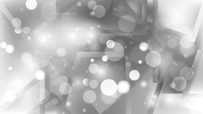 Abstract Grey Blurry Lights Background Vector