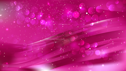Abstract Hot Pink Blurred Lights Background