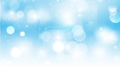 Abstract Light Blue Lights Background Vector
