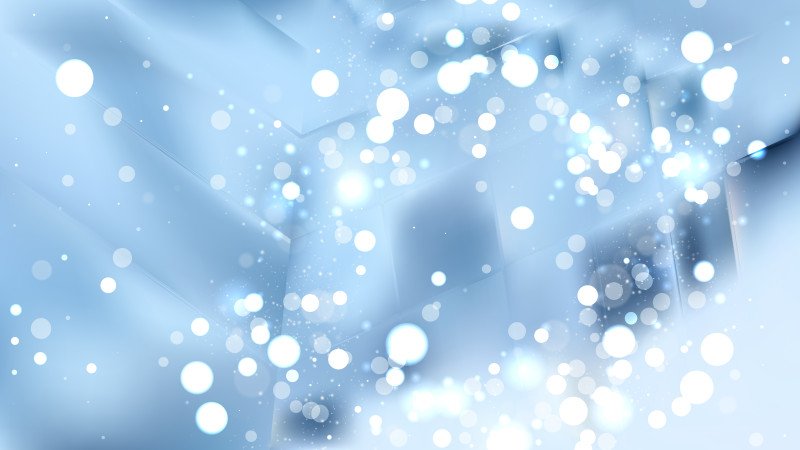 Abstract Light Blue Blurred Lights Background Image