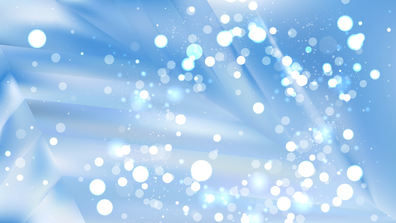 Abstract Light Blue Blurry Lights Background Image
