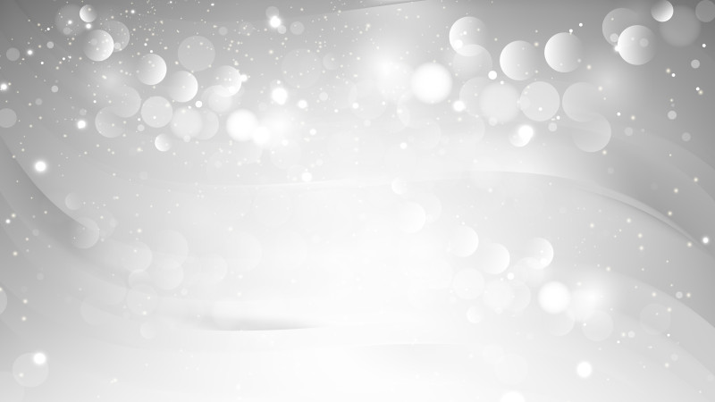 Abstract Light Grey Blur Lights Background