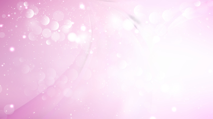 Abstract Pink and White Defocused Lights Background