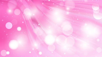 Abstract Pink and White Blur Lights Background