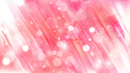 Abstract Pink and White Blurry Lights Background Vector