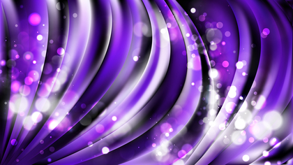 Abstract Purple and Black Blurry Lights Background Design