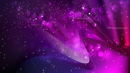 Abstract Purple and Black Blurred Bokeh Background Design