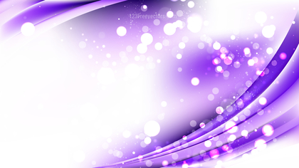 Abstract Purple and White Bokeh Defocused Lights Background Vector