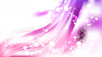 Abstract Purple and White Blurry Lights Background Image