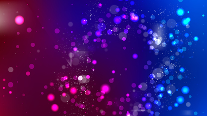 Abstract Red and Blue Blurry Lights Background Image