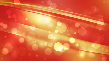 Abstract Red and Gold Defocused Background Image