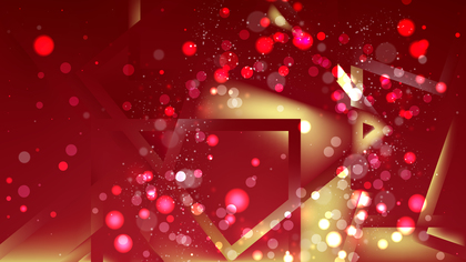 Abstract Red and Gold Blur Lights Background Design