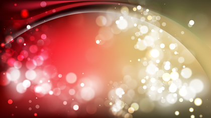 Abstract Red and Gold Defocused Background Design
