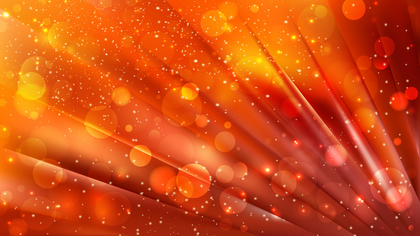 Abstract Red and Orange Lights Background Vector