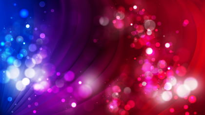 Abstract Red and Purple Bokeh Lights Background Image