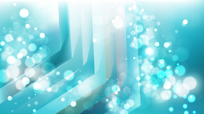 Abstract Turquoise and White Lights Background