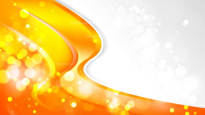 Abstract Bright Orange Business Background Template
