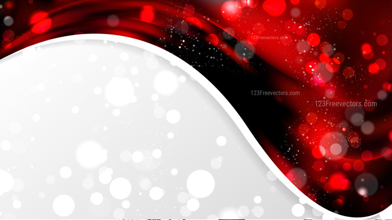 Cool Red Business Brochure Template Illustration
