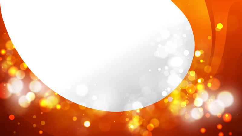 Dark Orange Business Brochure Template Illustration