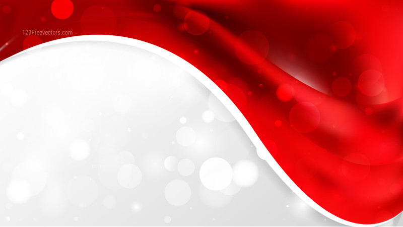 Dark Red Wave Business Background