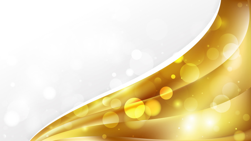 Abstract Gold Wave Business Background