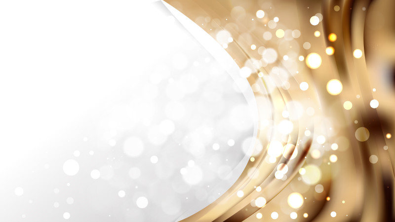Gold Wave Business Background Vector Graphic